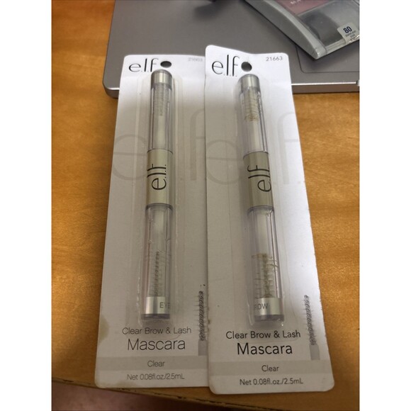 e.l.f. Clear Brow & Lash Mascara NEW Full Size 2 Pack - Picture 1 of 2